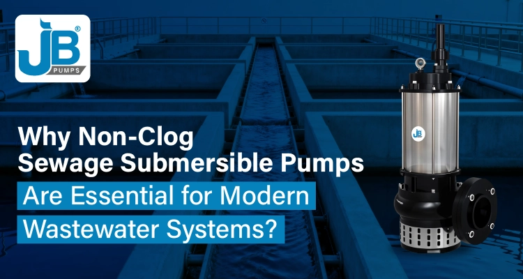 Non clog submersible pumps